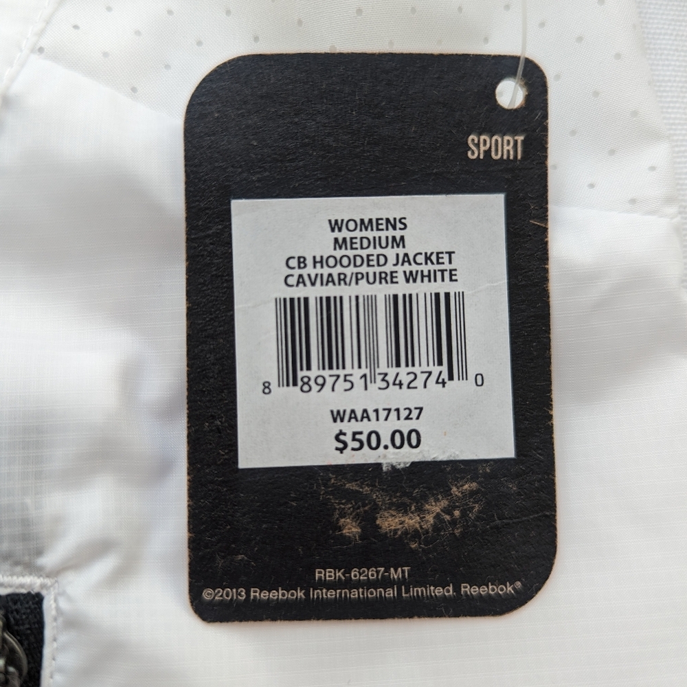 NWT Reebok Lightweight Jacket - Picture 5 of 9